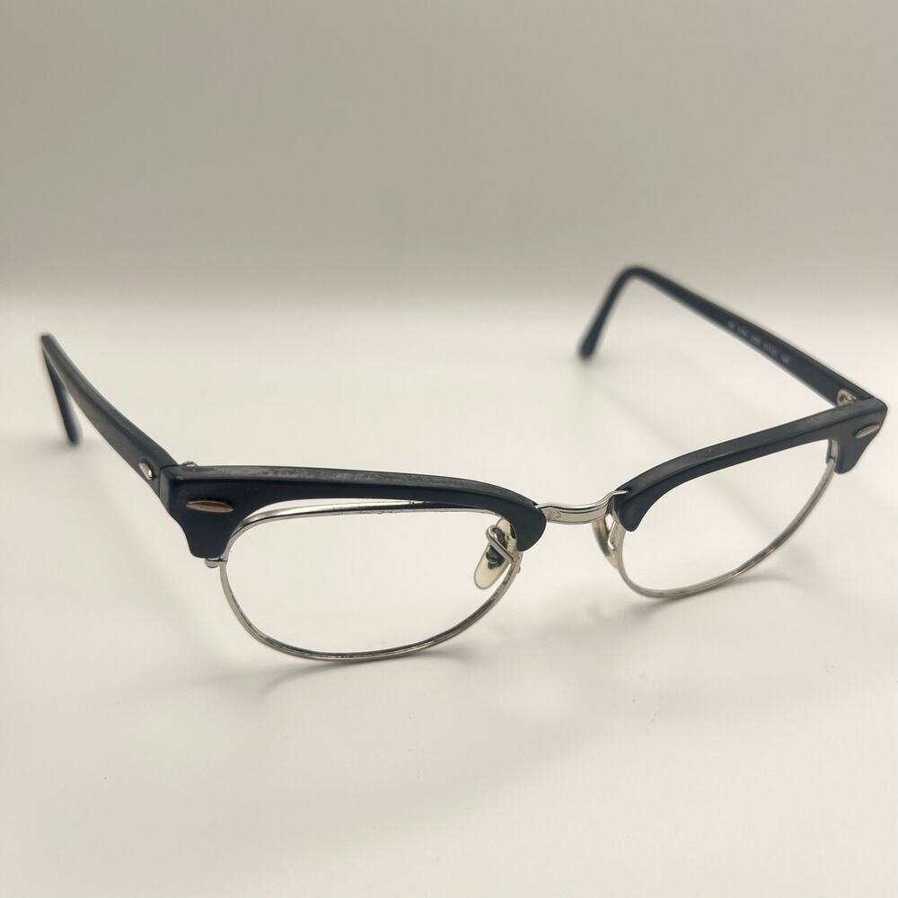 Ray-Ban RB5154 2000 Clubmaster Eyeglasses Black PARTS ONLY 51-21-145